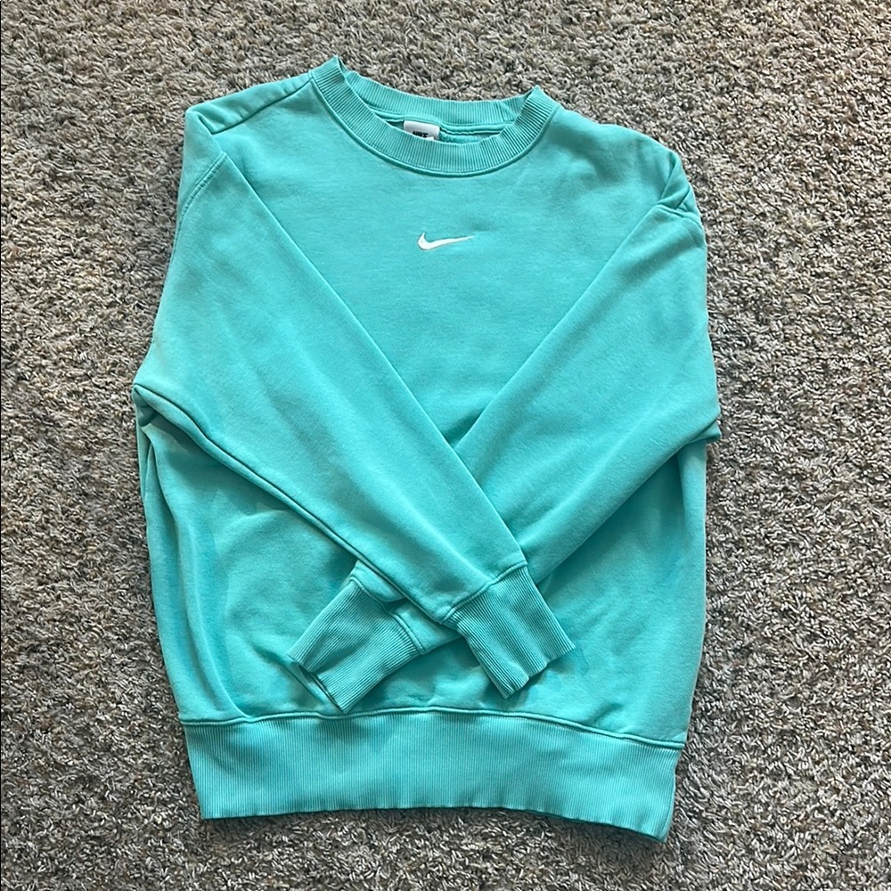 Nike Green Crewneck